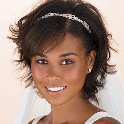 black wedding hairstyles