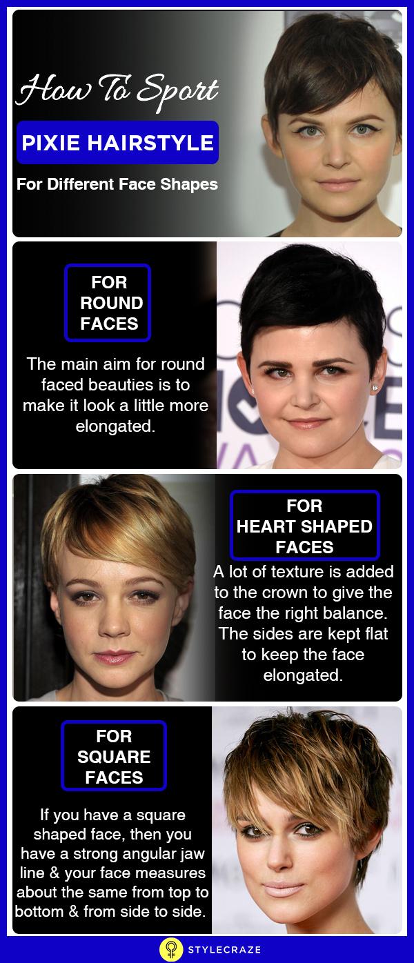 How To Sport Pixie Hairstyle For Different Face Shapes?  