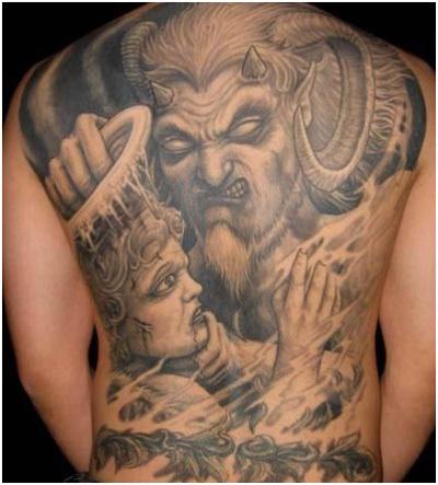 devil tattoos