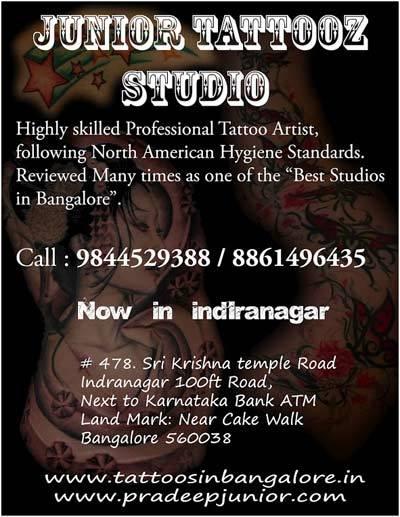 10 Best Places (Or) Studios To Get Tattooed In Bengaluru 10 Best Places (Or) Studios To Get Tattooed In Bengaluru