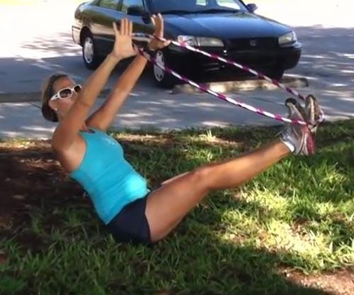 Hula hoop on sale exercises for seniors