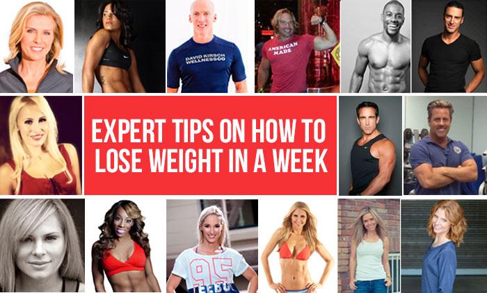 How To Lose Weight In 1 Week – Simple Tips To Follow At Home