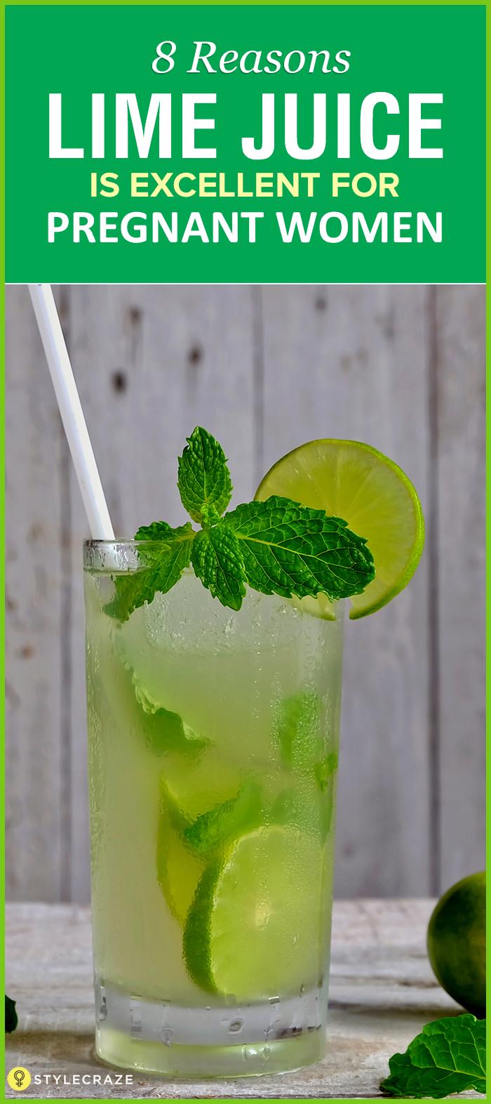 8 Proven Health Benefits Of Lime Juice For Pregnant Women