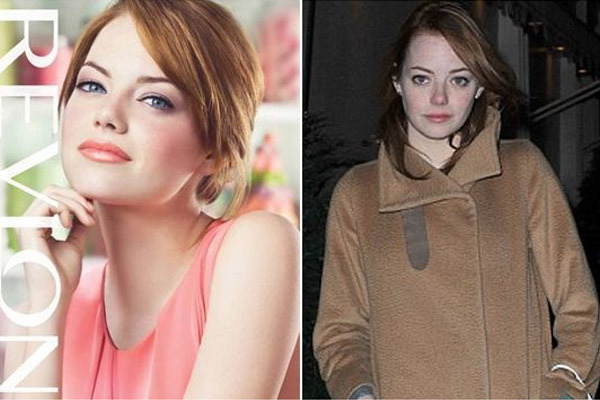 10 Pictures Of Emma Stone Without Makeup  