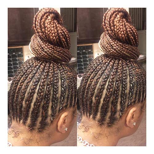 35 Beautiful Braided Updos For Black Women