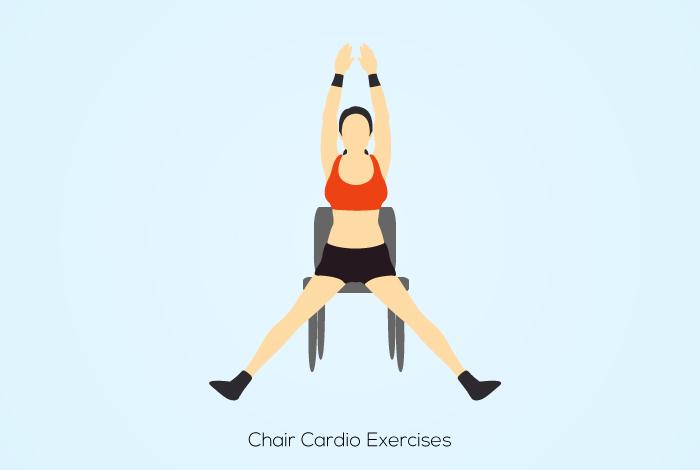 6 Best Chair Cardio Exercises To Burn Calories