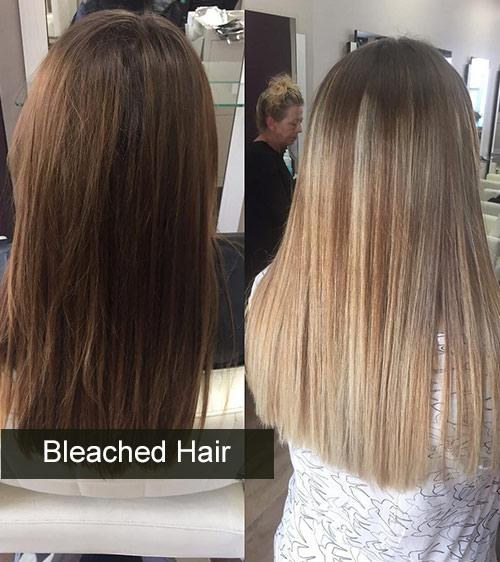 Natural Looking Balayage Highlights Using High Lift Color, No Bleach