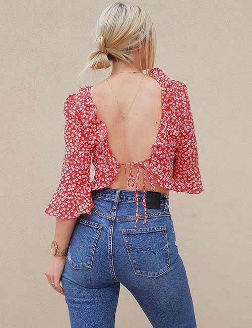 10 Ways To Wear A Crop Top With High-waisted Jeans