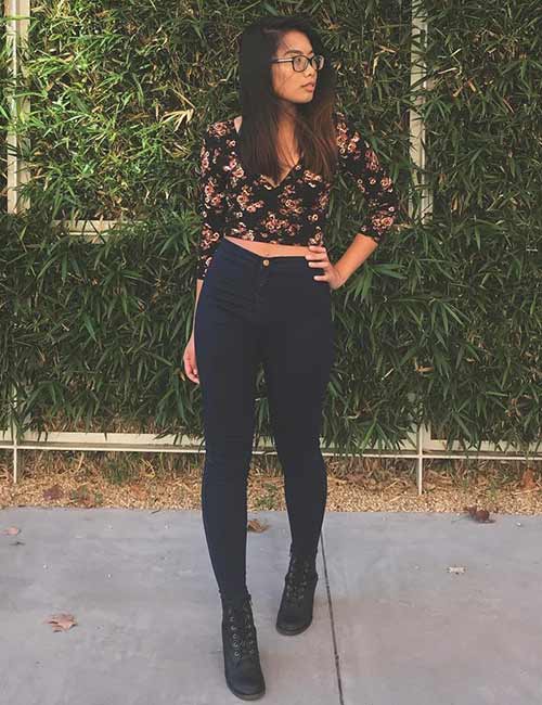 10 Ways To Wear A Crop Top With High-waisted Jeans