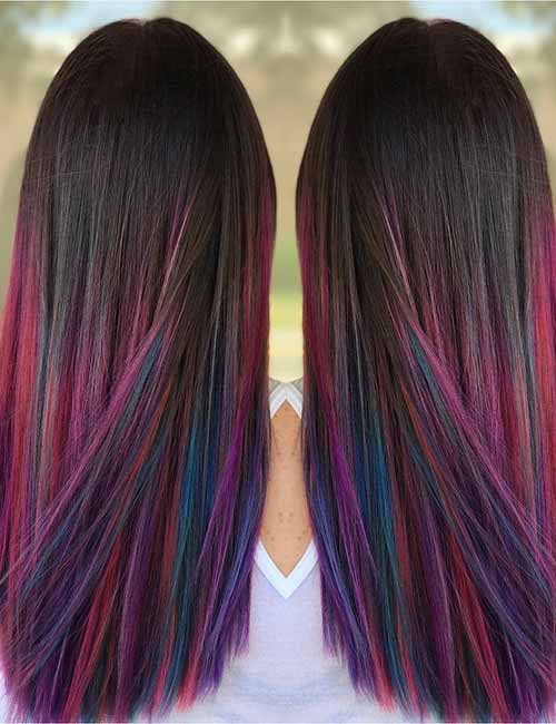 20 Amazing Dark Ombre Hair Color Ideas