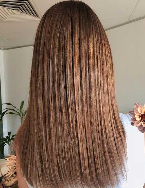 natural medium brown hair