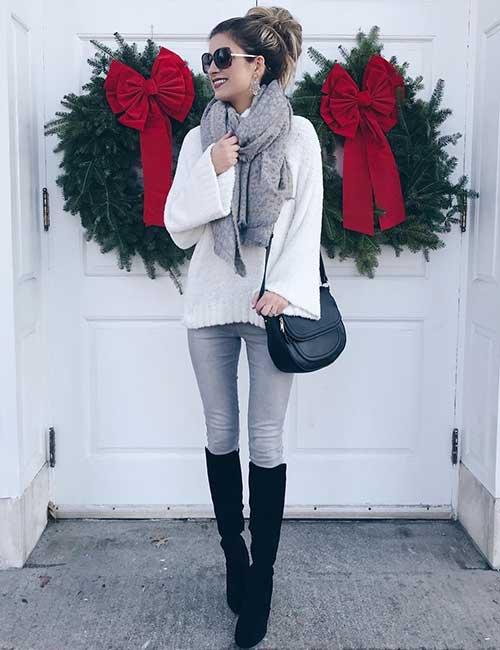 17 Awesome Knee High Boots Outfit Ideas (With Pictures)