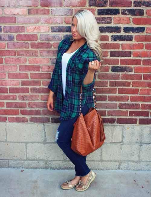 How To Wear A Flannel Shirt: 15 Styling Ideas For Women