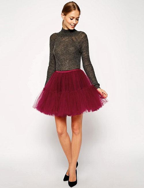 Cute skater skirt outfits top