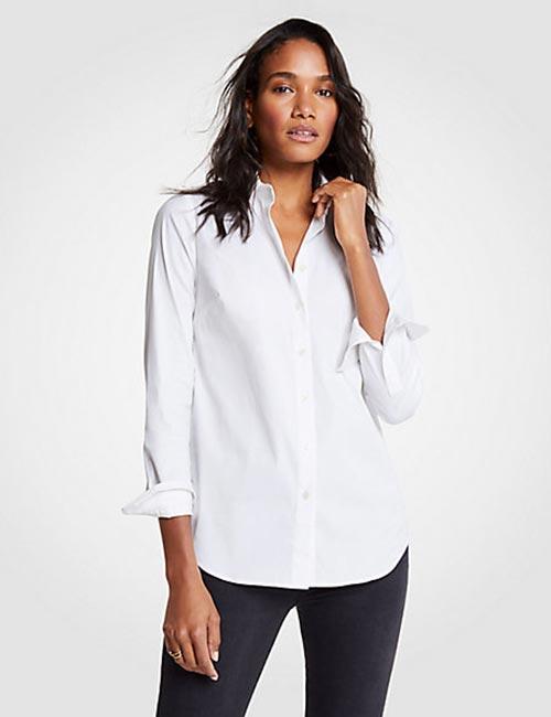 6 Ways To Wear A White Button-Down Shirt - Classy Yet Trendy