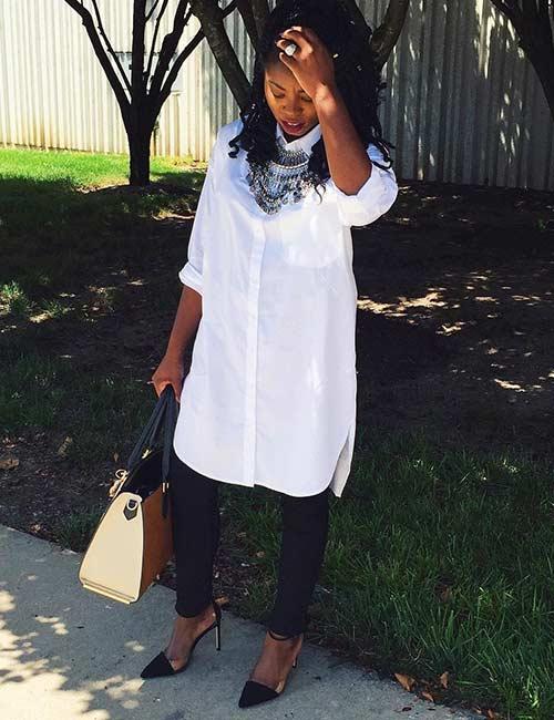 6 Ways To Wear A White Button-Down Shirt - Classy Yet Trendy