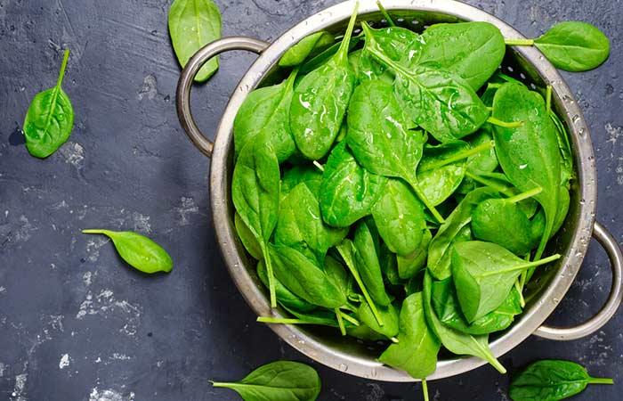 Green leafy vegetables