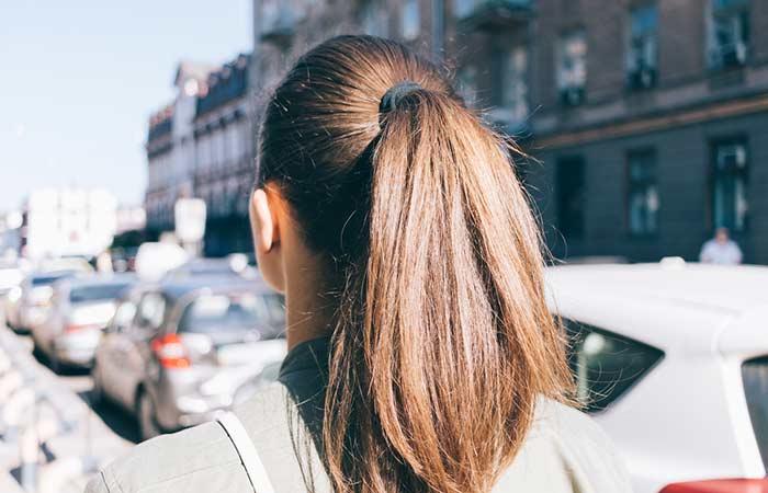 Tie up your hair
