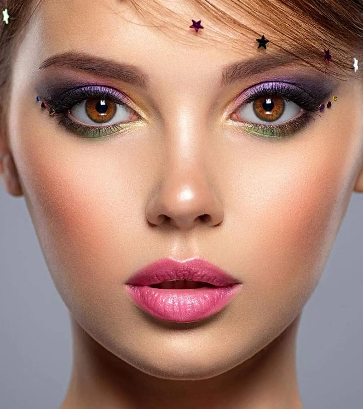 Makeup for big eyes discount