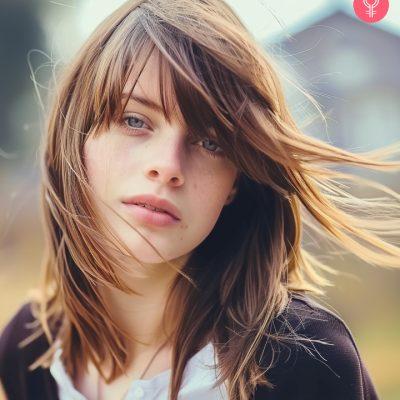41 Best Medium Length Hairstyles With Bangs To Try In 2024