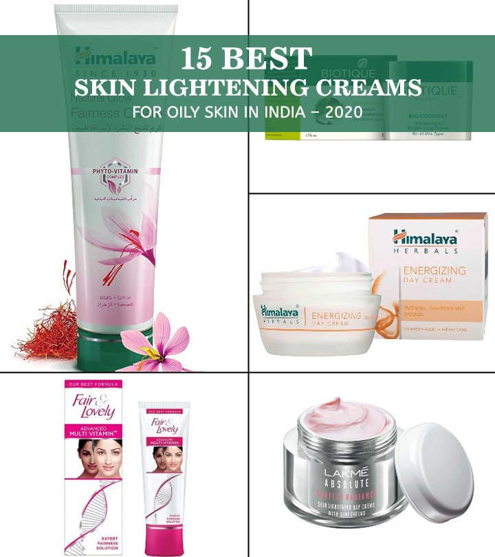 15 Best Skin Lightening Creams For Oily Skin In India – 2023