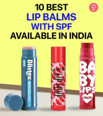 10 Best Lip Balms With SPF Available In India – 2023 Update