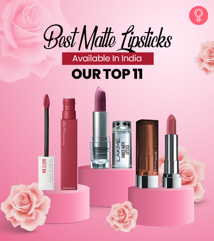 Best Matte Lipsticks Available In India – Our Top 11