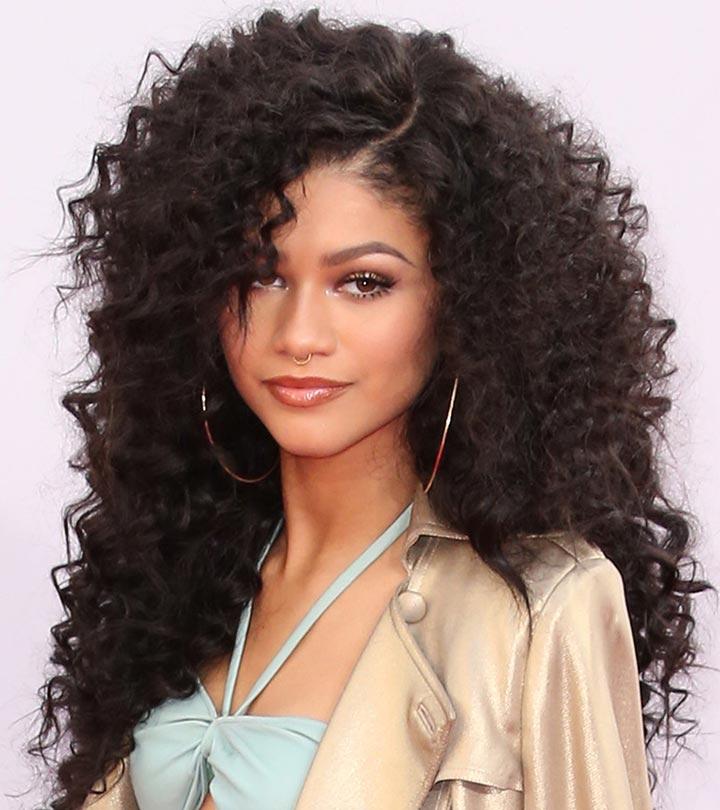curly hair actress