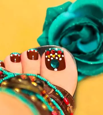 14 Awesome Toe Nail Art Designs And Ideas For Women