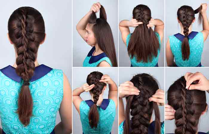 Simple Hairstyle Tutorial for Girls & Women | hairstyle, tutorial | Learn  to Make Easy Hairstyles in Quick Steps | By DIY Hacks | Taking half part of  the hair and then