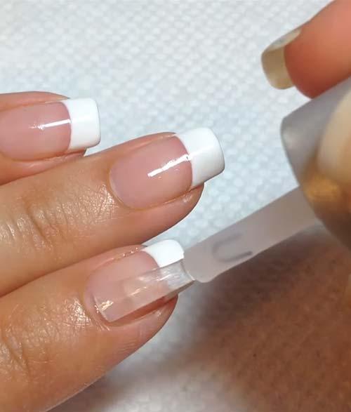 How To Do French Manicure At Home - Step By Step Tutorial