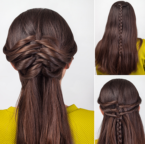 Coquette: Twisted Ponytail DIY from 100 Perfect Hair Days by Jenny Strebe