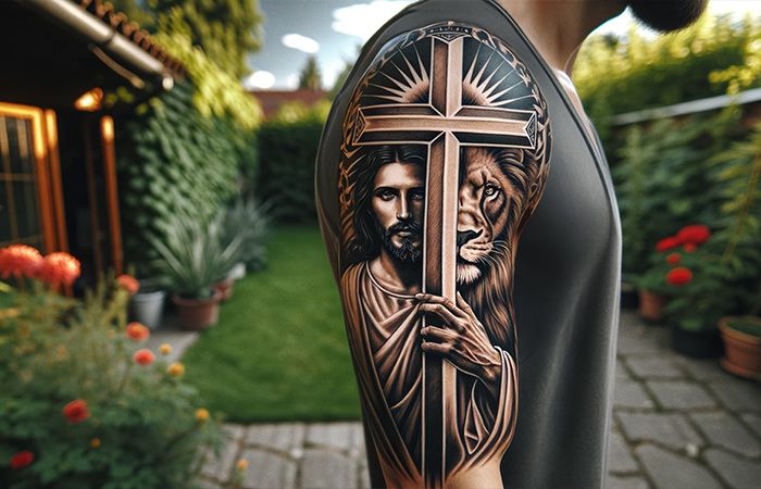 20 of the best religious tattoos for men that will make you look cool -  YEN.COM.GH