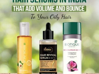 10 Best Hair Serums In India That Add Volume And Bounce To Your Oily Hair