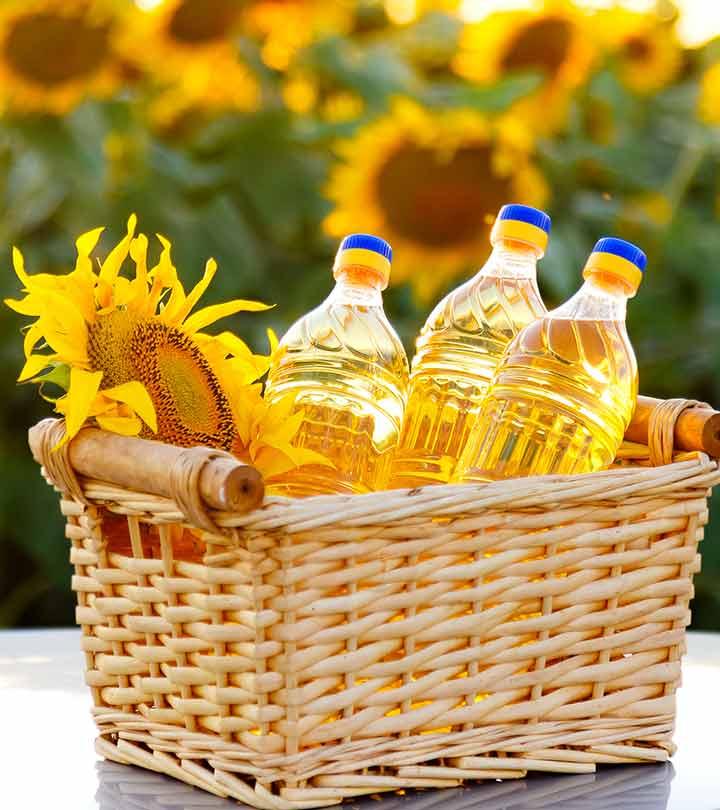 20 Best Benefits Of Sunflower Oil (Surajmukhi Tel) For Skin, Hair And Health