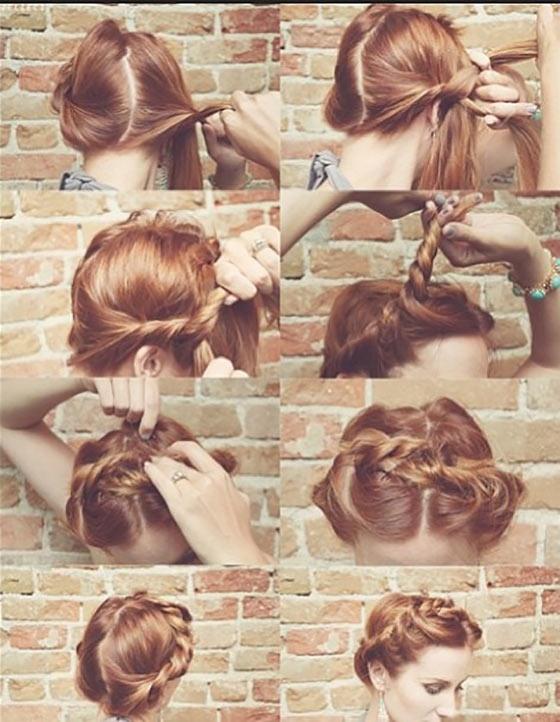 40 Quick And Easy Updos For Medium Hair 40 Quick And Easy Updos For Medium Hair