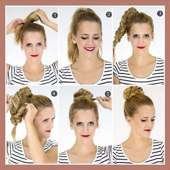 40 Quick And Easy Updos For Medium Hair 40 Quick And Easy Updos For Medium Hair
