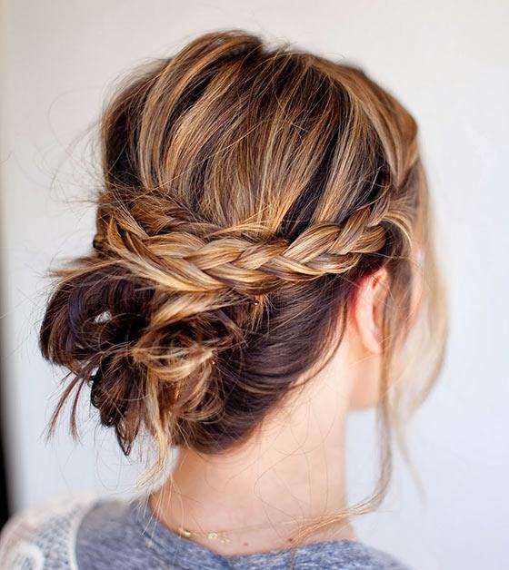 40 Quick And Easy Updos For Medium Hair 40 Quick And Easy Updos For Medium Hair