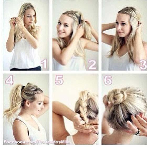 40 Quick And Easy Updos For Medium Hair 40 Quick And Easy Updos For Medium Hair