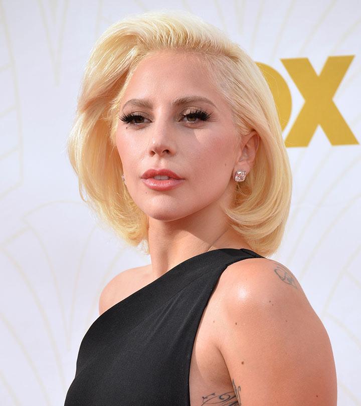 Lady Gaga Switches Hair from Black to Red in 24 Hours