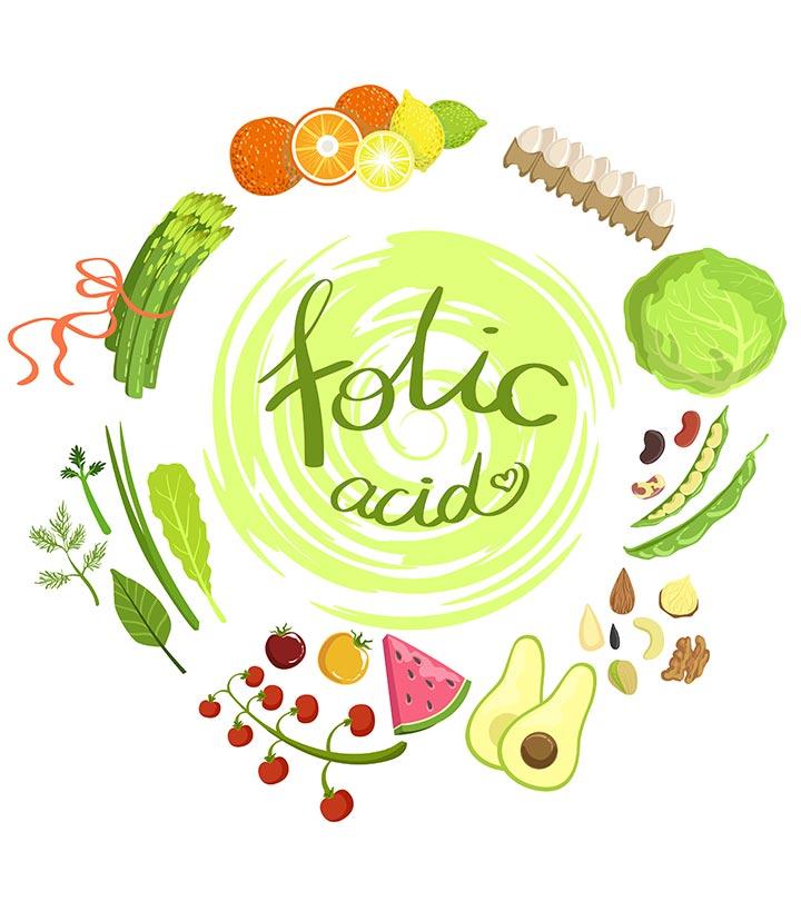 10 Benefits Of Folic Acid, Foods Rich In It, And Side Effects