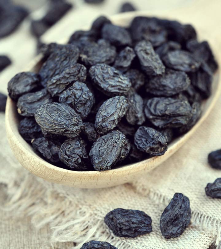 10 Amazing Benefits Of Black Raisins For Skin, Hair And Health