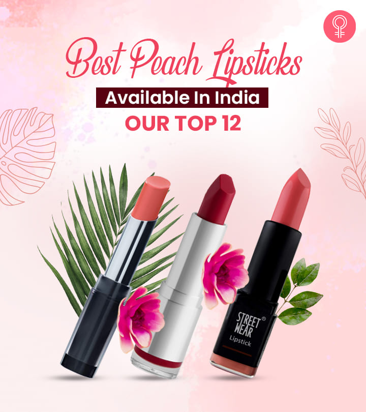 12 Best Peach Lipsticks Available In India – Our Top 12