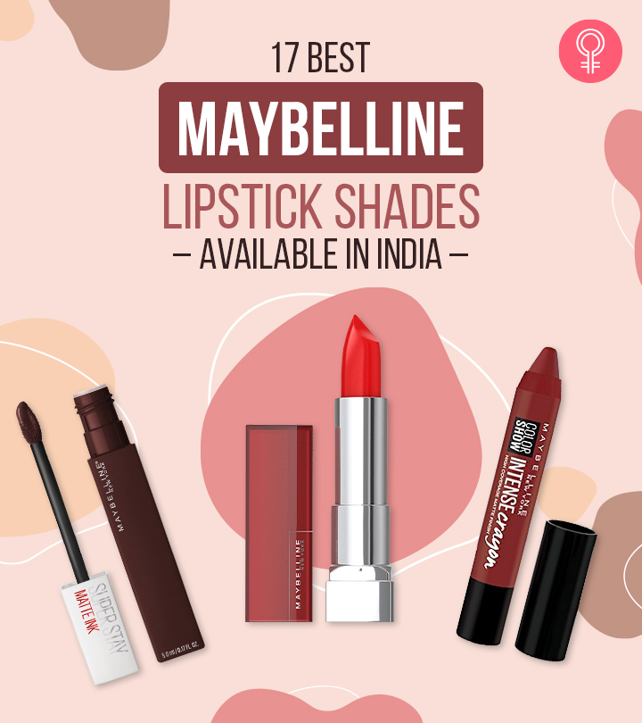 17 Best Maybelline Lipstick Shades Available In India
