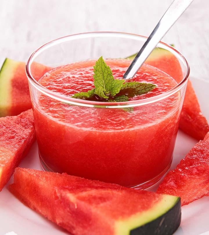 Benefits of drinking watermelon on sale juice
