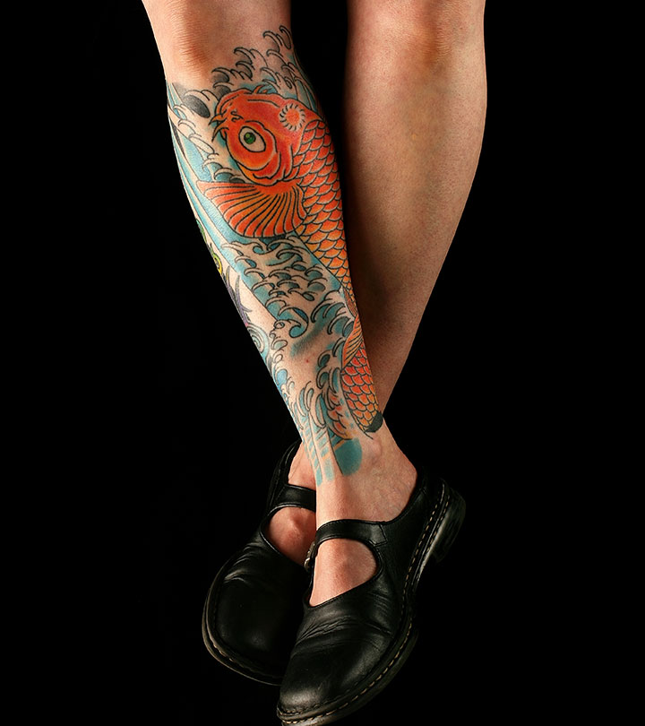 20 Feminine Small Koi Fish Tattoos You will Adore  Art and Design