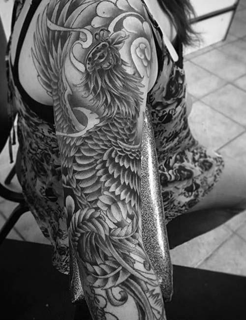 30 Gorgeous Phoenix Tattoo Designs