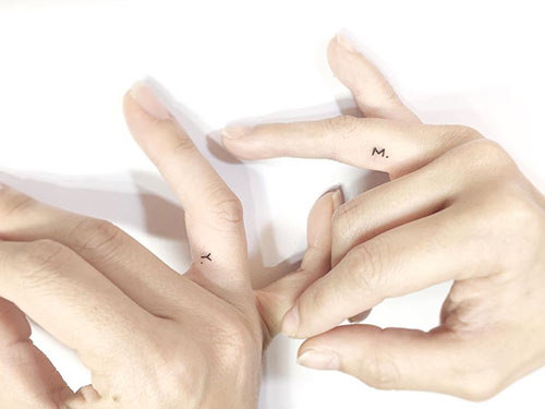 Pin by Katrina Cukjati on Tattoo | Ring finger tattoos, Wedding ring finger  tattoos, Finger tattoos