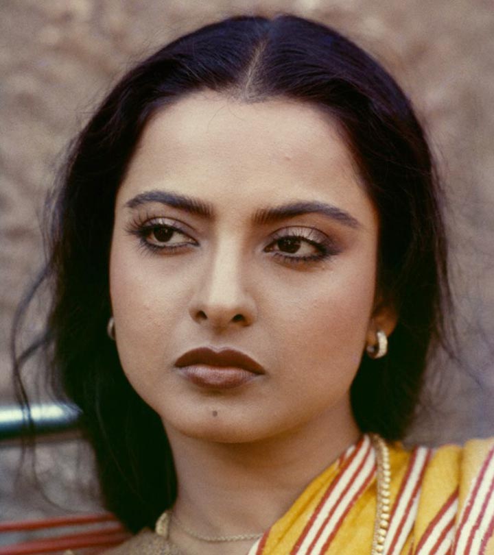 10 Pictures Of Rekha Without Makeup