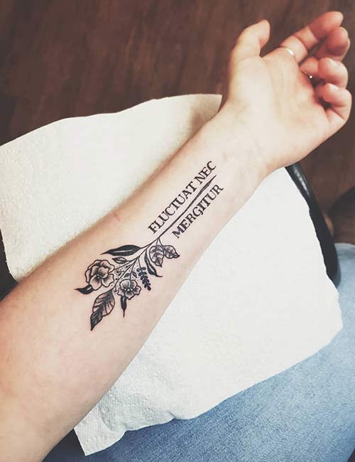 Tattoo Ideas: Quotes on Strength, Adversity, and Courage - TatRing